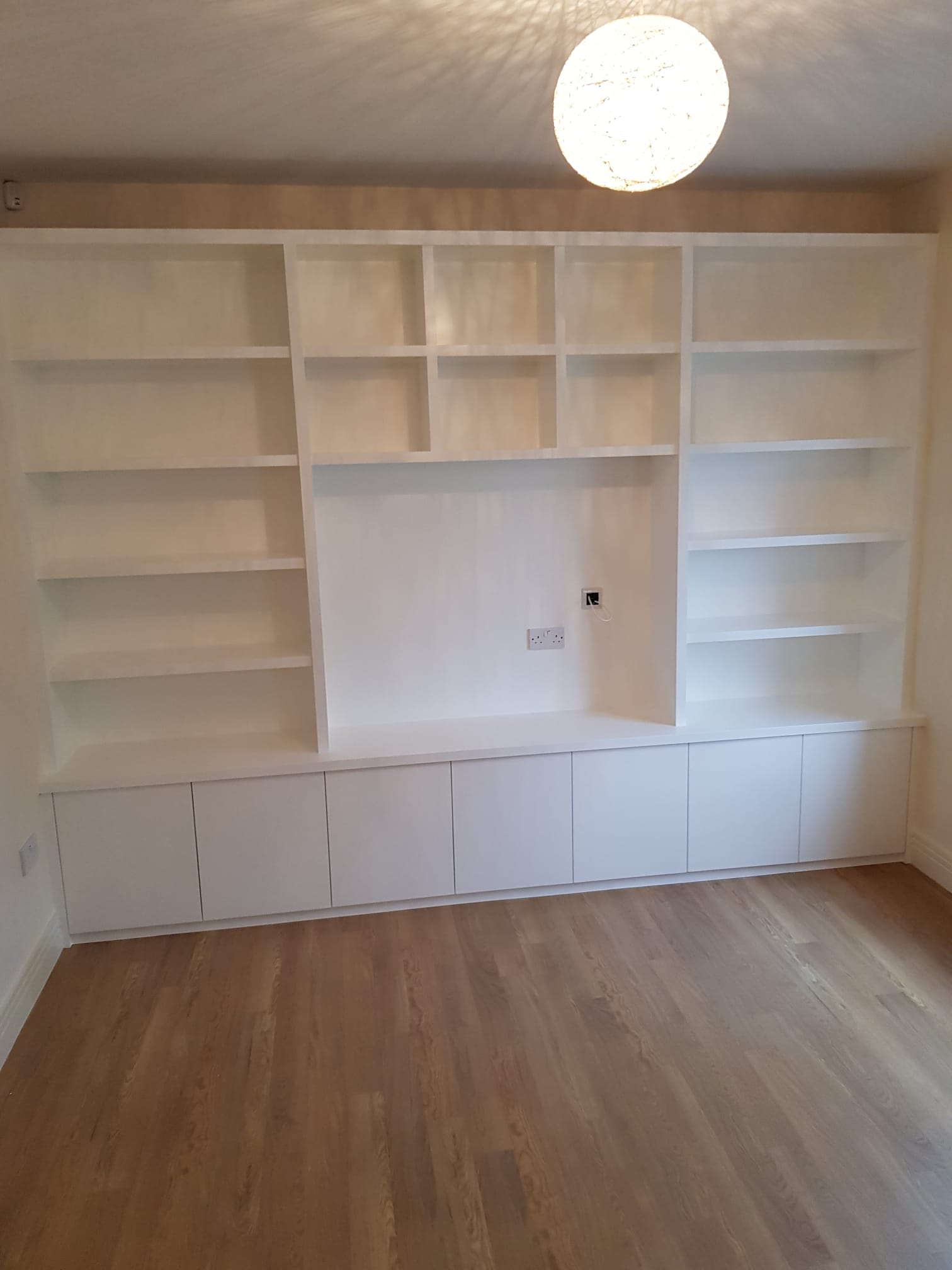 Painters and Decorators Bruntsfield | Bert's Decorating 6 Bespoke Media Unit Transformation