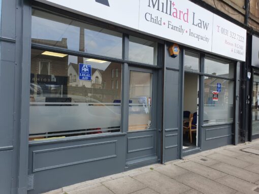 Shop Front Exterior Painting, Leith Walk