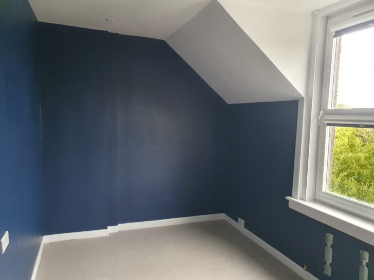 Painter and Decorator Painting Decorating Edinburgh Trinity area painting project Edinburgh