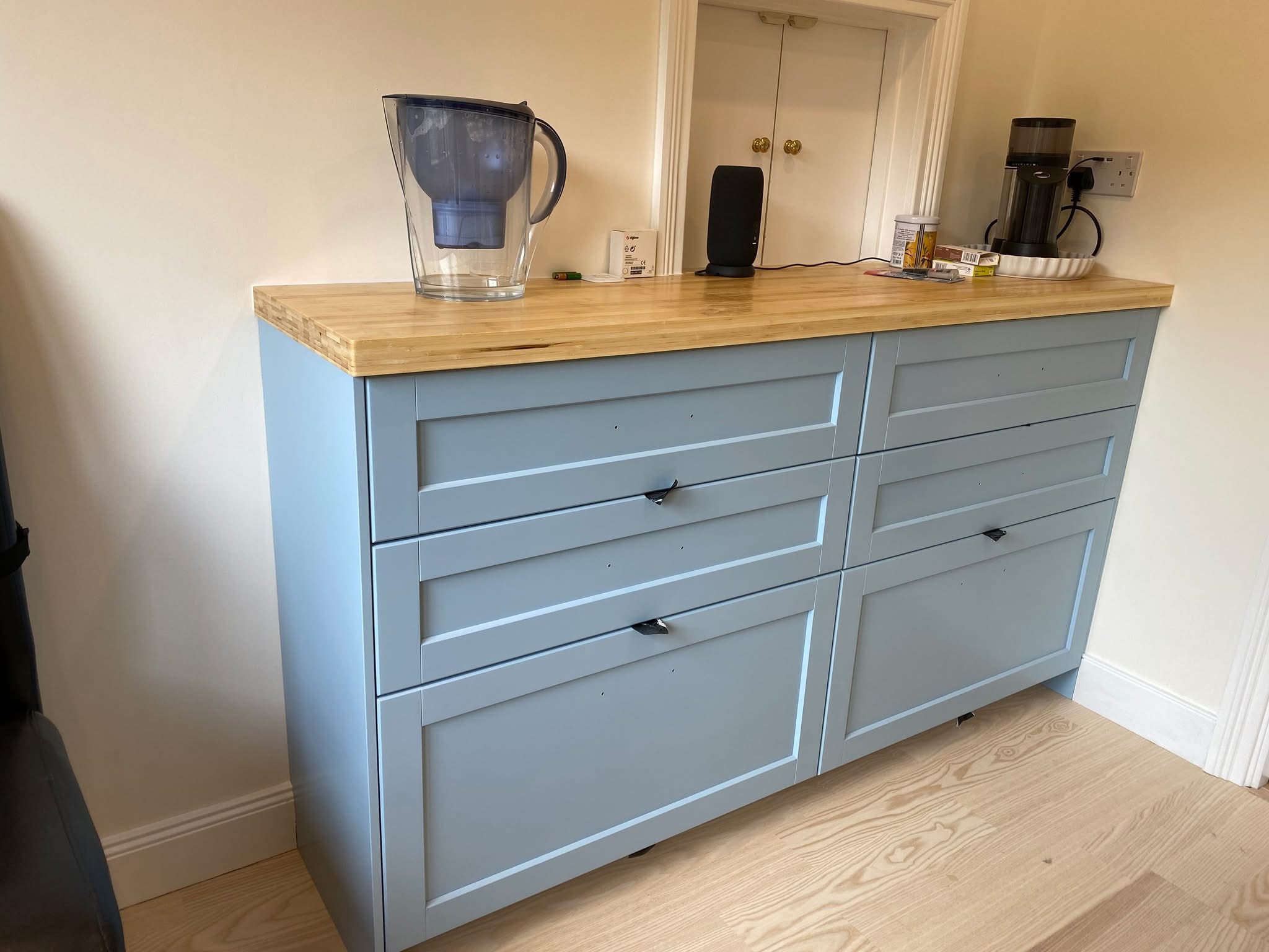 Custom IKEA Kitchen Cabinet Transformation0819