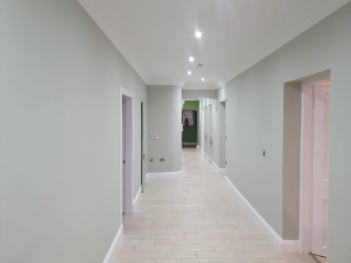Historic Royal Terrace Hallway Transformation