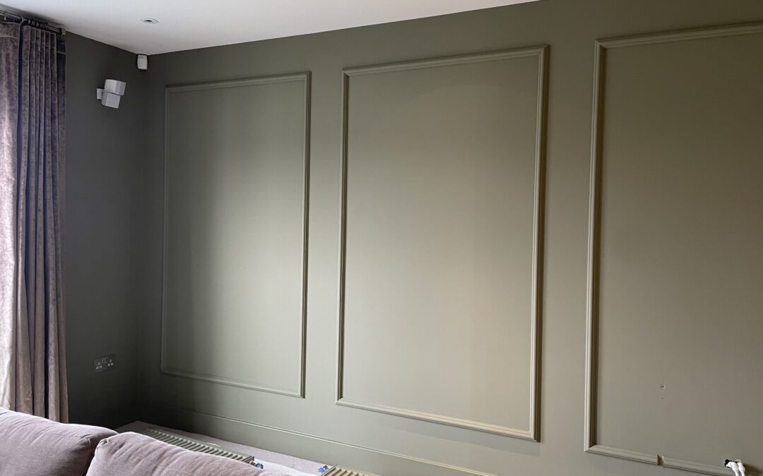 Wall Panelling Transformation, Leith