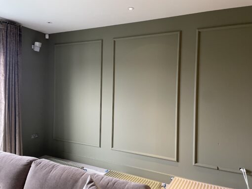Wall Panelling Transformation, Leith
