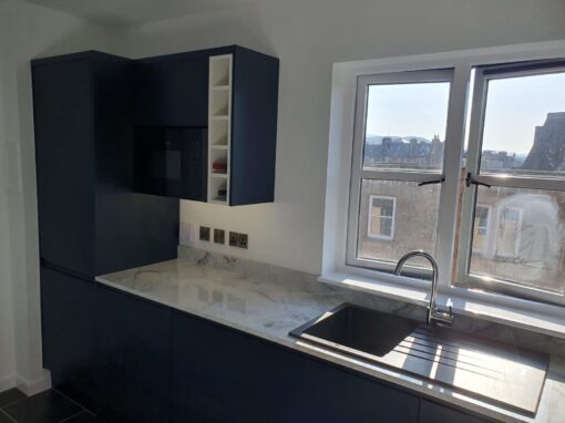 Kitchen Repainting in South Grey Street, Edinburgh Newington