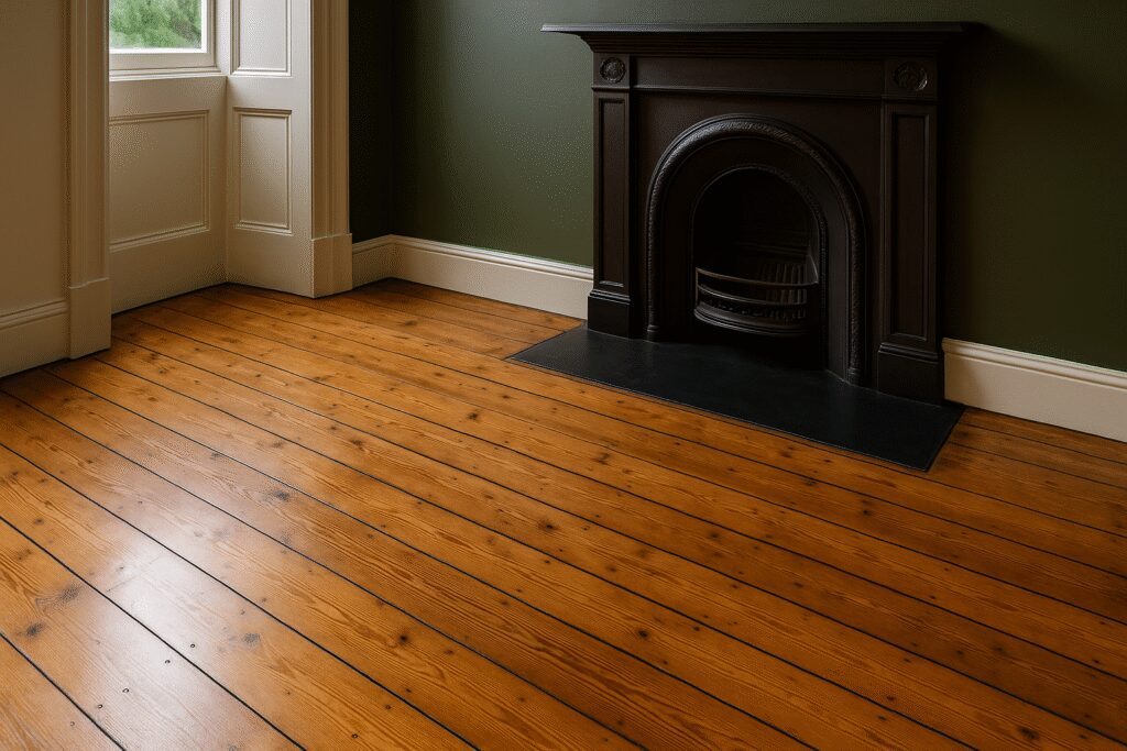 Victorian flooring finish