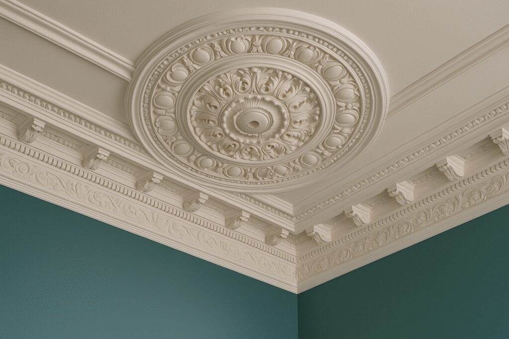 Victorian plasterwork detail