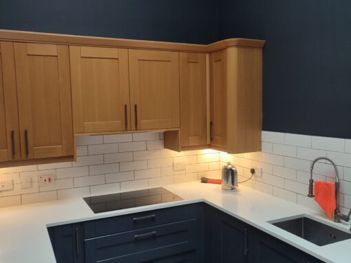 Interior Painting of Living Room and Kitchen, Bruntsfield