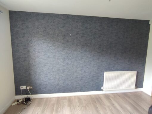 Feature Wall Wallpapering, Meggetland, Craiglockhart