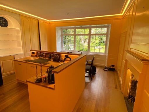 Bespoke Panelled Room Transformation in Clinton Road, Edinburgh