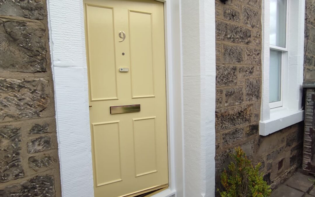 Exterior Cottage Restoration & Painting in Edinburgh West End